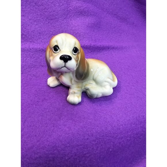 Vintage Ceramic Dog Figurine – Mid‑Century Collectible - Perfect Collector Gift - Picture 1 of 10